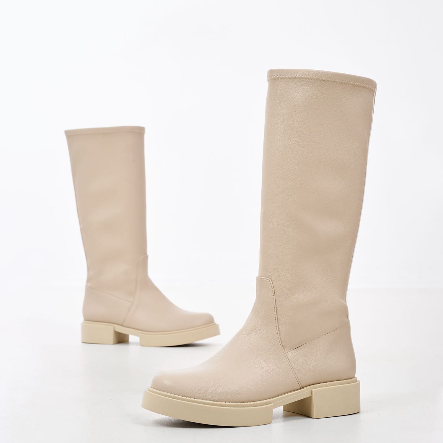 Women Boots 360 Beige ECOleather Mortoglou Women Boots 360 Beige ECOleather Mortoglou