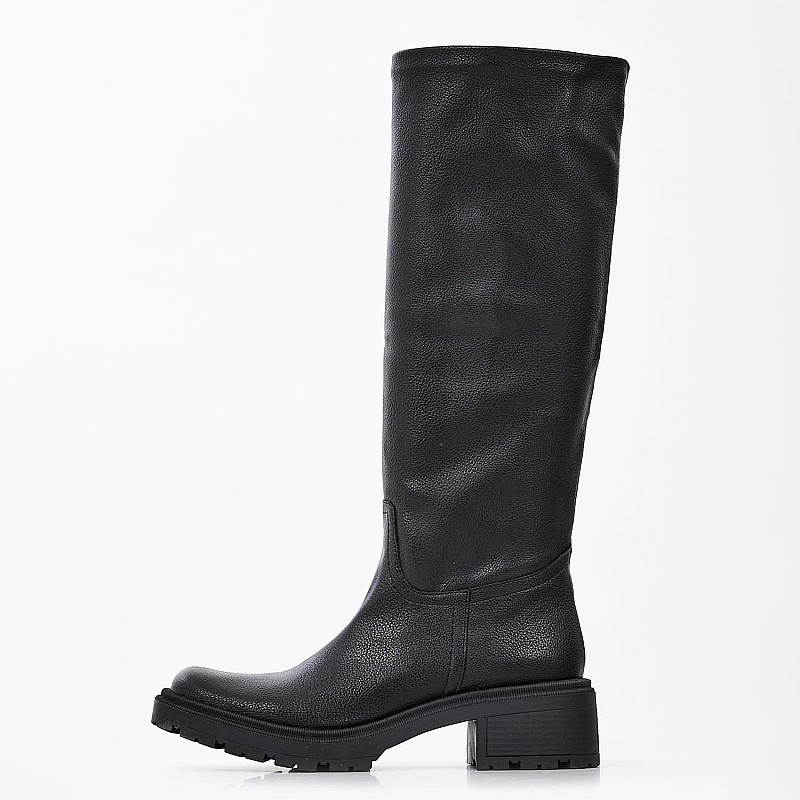 Γυναικείες Μπότες 550 Μαύρο ECOleather Mortoglou