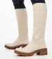 Women Boots 550 Beige ECOleather Mortoglou