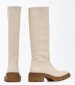 Women Boots 550 Beige ECOleather Mortoglou