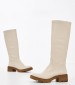 Women Boots 550 Beige ECOleather Mortoglou