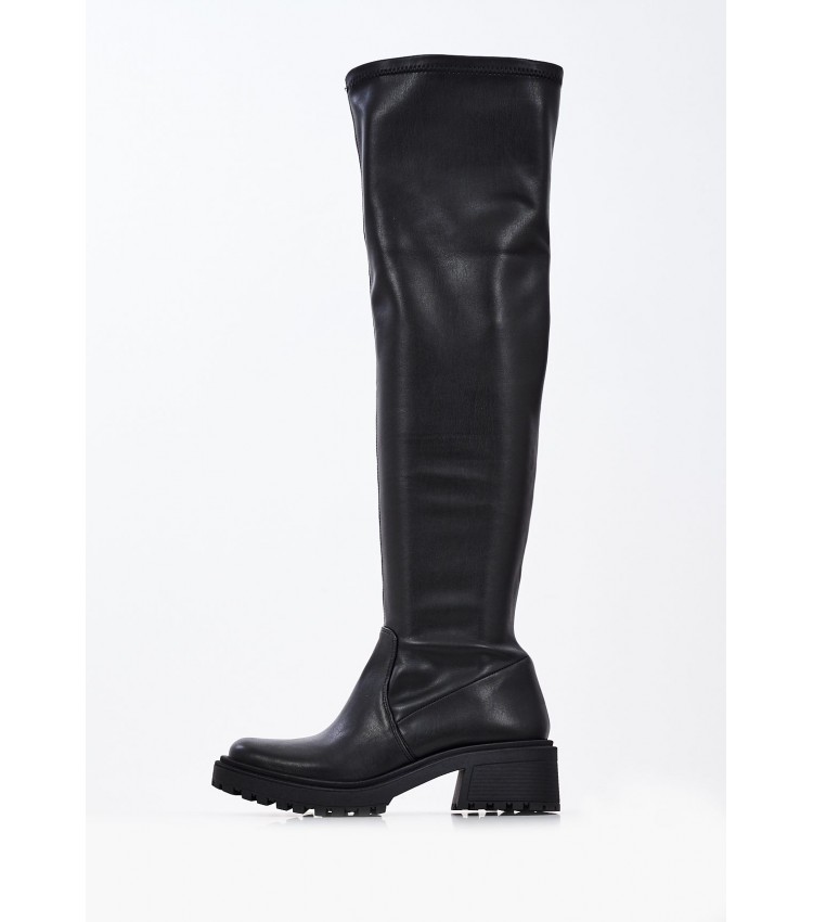 Women Boots 560 Black ECOleather Mortoglou