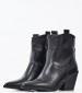 Women Boots 730 Black Leather Mortoglou