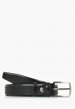 Men Belts L1736 Black Leather Mortoglou