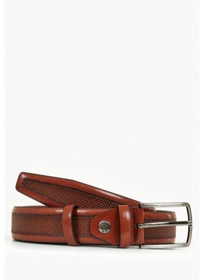 Men Belts L1736 Tabba Leather Mortoglou