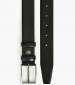 Men Belts L2007 Black Leather Mortoglou