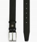 Men Belts L2030 Black Leather Mortoglou