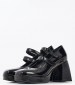 Women Pumps & Peeptoes High S601 Black Patent Leather Mortoglou