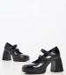 Women Pumps & Peeptoes High S601 Black Patent Leather Mortoglou