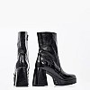Women Boots S604 Black Patent Leather Mortoglou Women Boots S604 Black Patent Leather Mortoglou
