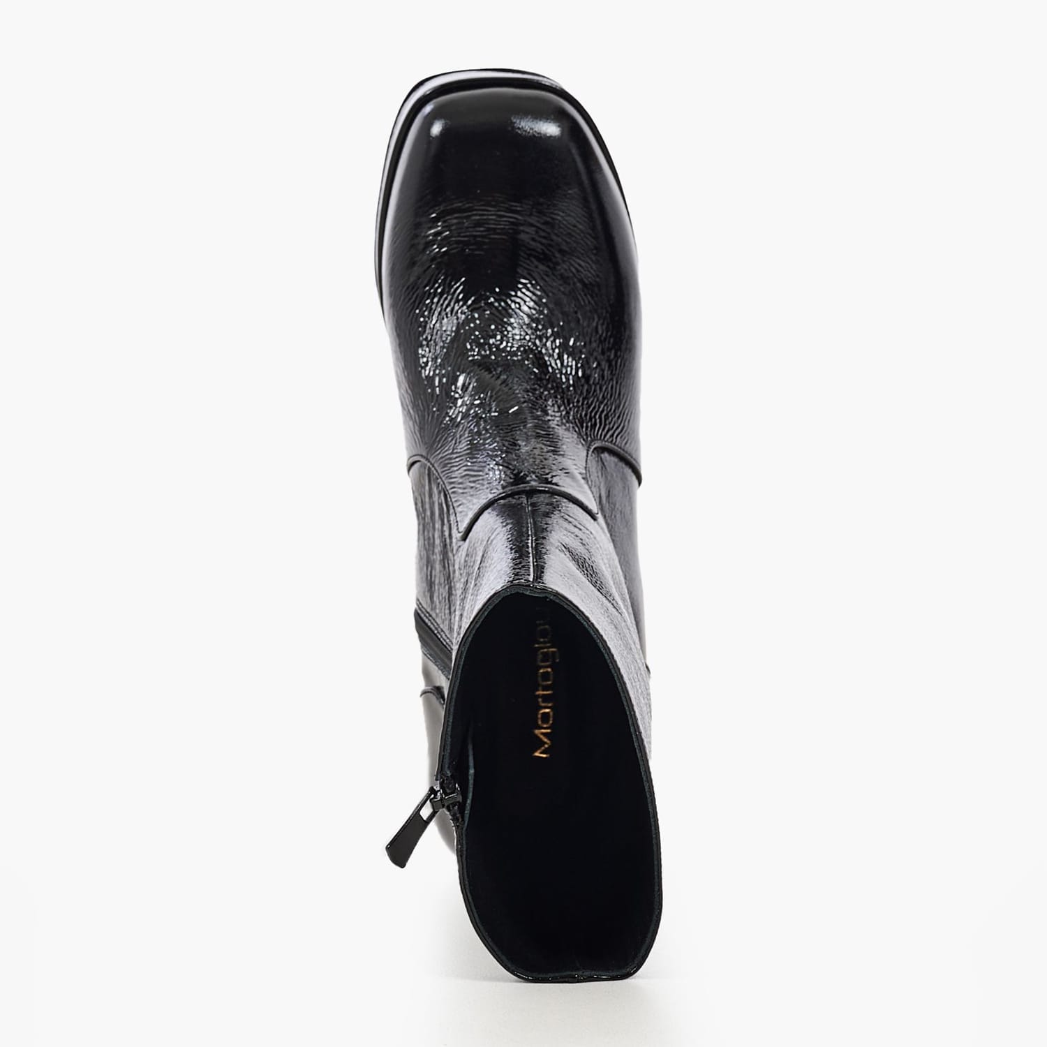 Women Boots S604 Black Patent Leather Mortoglou Women Boots S604 Black Patent Leather Mortoglou