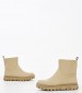 Kids Boots Bootie.Th Beige ECOleather Tommy Hilfiger