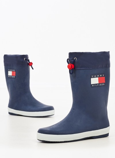 Παιδικά Μποτάκια A147X Καφέ Δέρμα Καστόρι Timberland