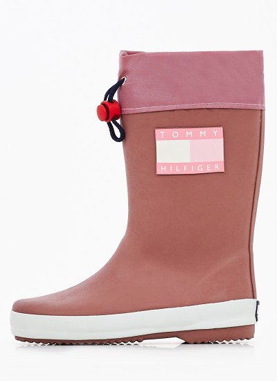 Παιδικά Μποτάκια 572061 Μπλε Δέρμα Καστόρι Kickers