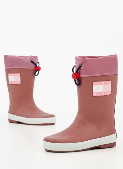 Παιδικά Μποτάκια 572061 Μπλε Δέρμα Καστόρι Kickers