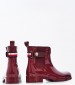Women Boots Rainboot.Detail Bordo Rubber Tommy Hilfiger