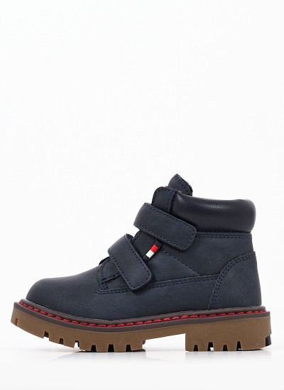 Παιδικά Μποτάκια A147X Καφέ Δέρμα Καστόρι Timberland
