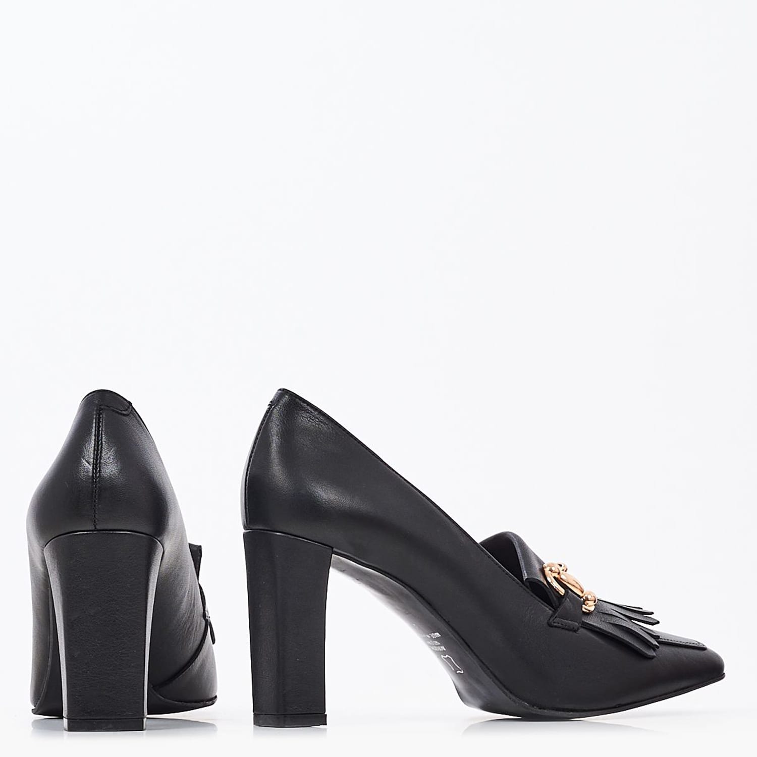 Γόβες & Slingbacks Ψηλές Mortoglou 2242.70109-Black