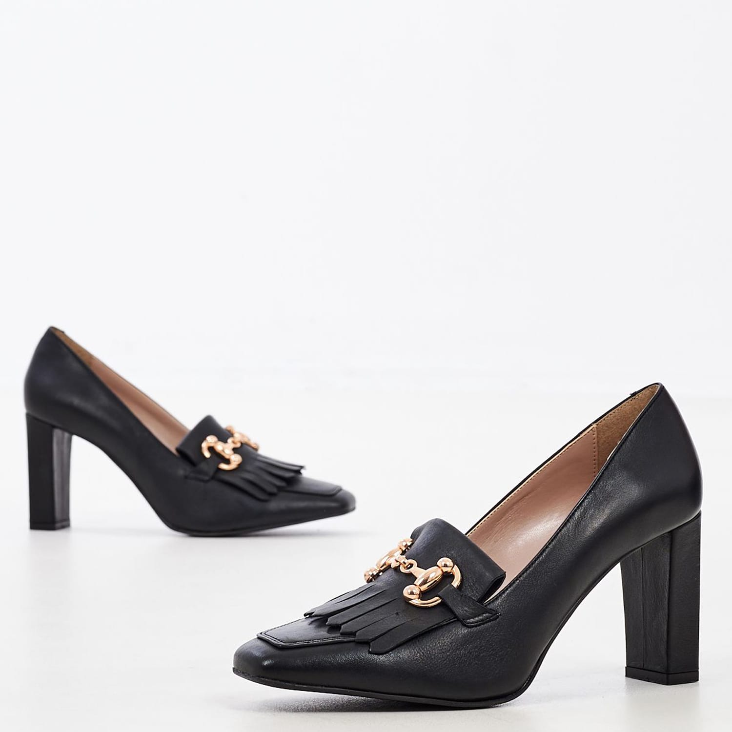 Γόβες & Slingbacks Ψηλές Mortoglou 2242.70109-Black