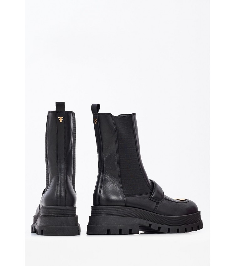 Women Boots 2254.26513 Black Leather Mortoglou