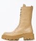 Women Boots 2256.15117 Beige Leather Mortoglou