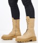 Women Boots 2256.15117 Beige Leather Mortoglou