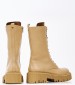 Women Boots 2256.15117 Beige Leather Mortoglou