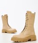 Women Boots 2256.15117 Beige Leather Mortoglou