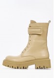 Women Boots 2256.15130 Beige Leather Mortoglou