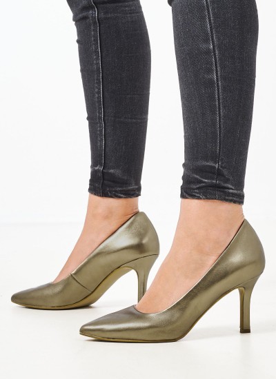 Women Pumps & Peeptoes Low 1937.2201 Bronze Leather MF