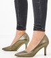 Women Pumps & Peeptoes High 22416 Bronze Leather Tamaris