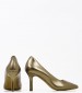 Women Pumps & Peeptoes High 22416 Bronze Leather Tamaris