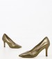 Women Pumps & Peeptoes High 22416 Bronze Leather Tamaris