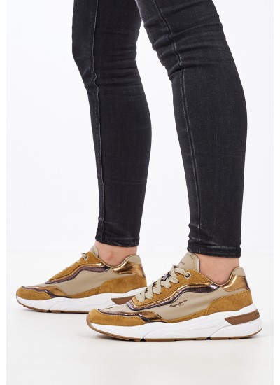 Women Casual Shoes Arrow.Pop Tabba Buckskin Pepe Jeans