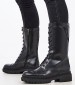 Women Boots Bettle.Urban Black ECOleather Pepe Jeans