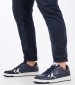 Men Casual Shoes Kore.Britt Blue Leather Pepe Jeans