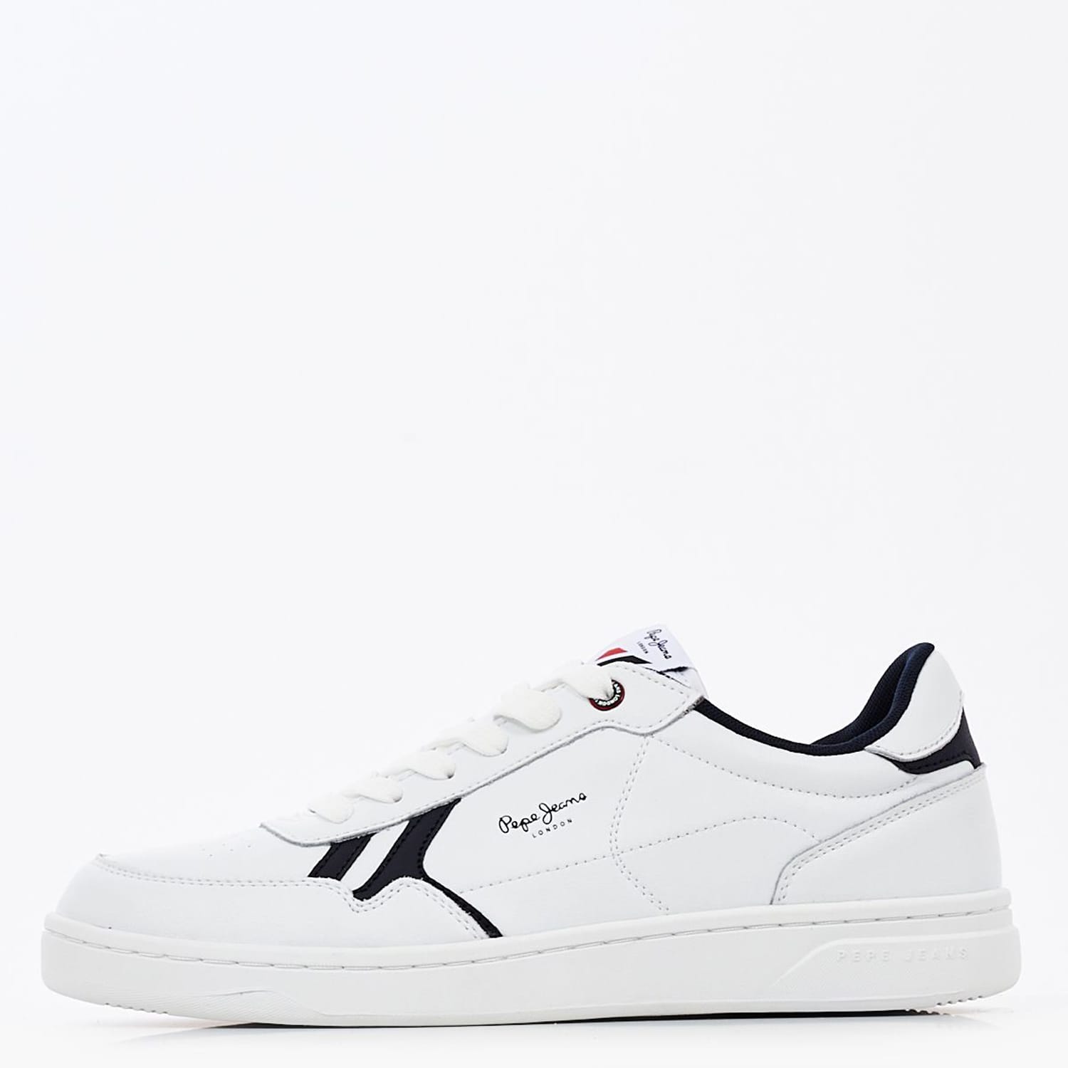 Ανδρικά Παπούτσια Casual Kore.Britt Άσπρο Δέρμα Pepe Jeans