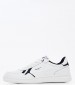 Men Casual Shoes Kore.Britt White Leather Pepe Jeans