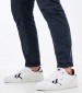 Men Casual Shoes Kore.Britt White Leather Pepe Jeans