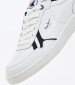 Men Casual Shoes Kore.Britt White Leather Pepe Jeans