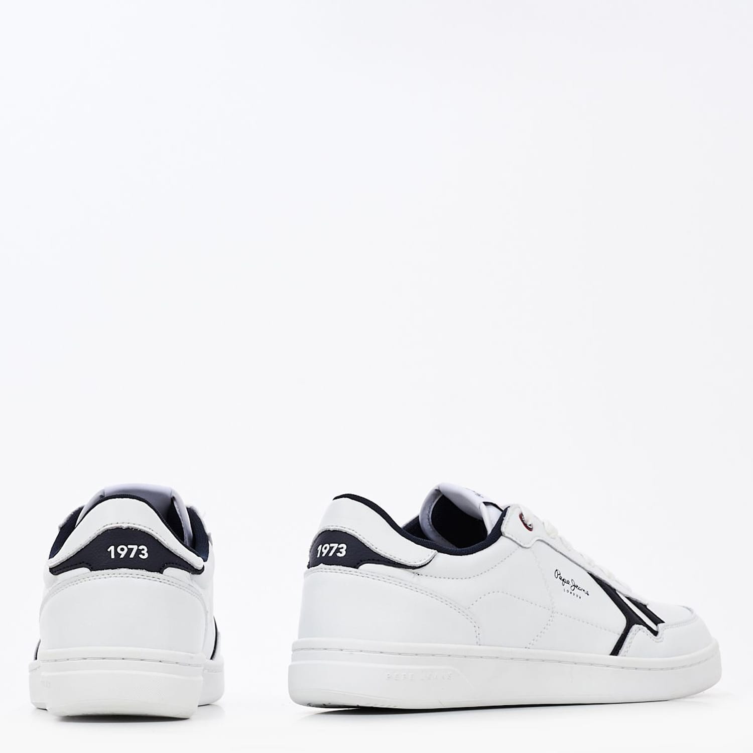 Ανδρικά Παπούτσια Casual Kore.Britt Άσπρο Δέρμα Pepe Jeans Ανδρικά Παπούτσια Casual Kore.Britt Άσπρο Δέρμα Pepe Jeans
