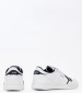 Men Casual Shoes Kore.Britt White Leather Pepe Jeans