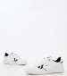 Men Casual Shoes Kore.Britt White Leather Pepe Jeans
