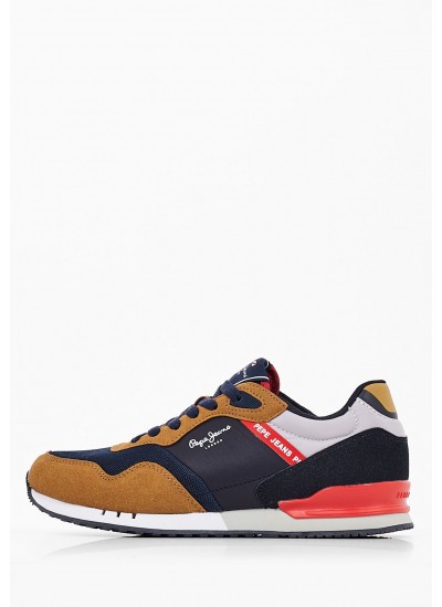 Παιδικά Μποτάκια A147X Καφέ Δέρμα Καστόρι Timberland