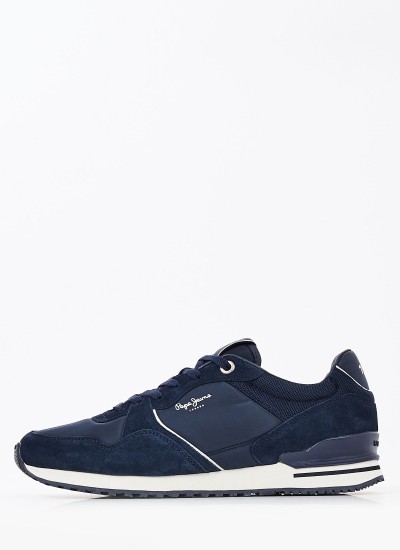 Ανδρικά Παντελόνια Callen.Crop Μαύρο Πολυεστέρα Pepe Jeans
