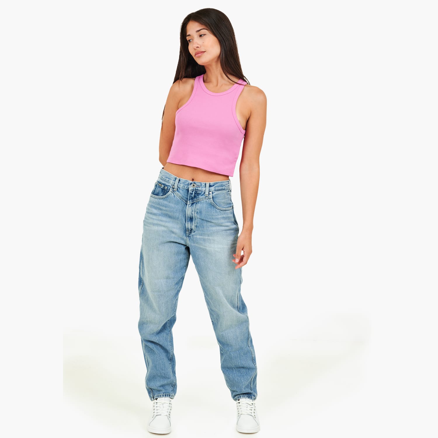 Γυναικείες Μπλούζες - Τοπ Piera Ροζ Βαμβάκι Pepe Jeans Γυναικείες Μπλούζες - Τοπ Piera Ροζ Βαμβάκι Pepe Jeans