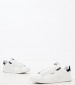 Men Casual Shoes Player.Basic White Leather Pepe Jeans