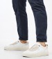 Men Casual Shoes Yogi.Street.2 White Leather Pepe Jeans