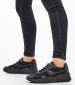 Women Casual Shoes D.Kristene Black Buckskin Geox