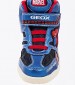 Kids Boots Grayjay.Bc Blue ECOleather Geox